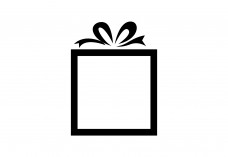 Gift Icon Free Vector | Vector free files