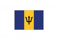 Flag of Barbados Free Vector | Vector free files