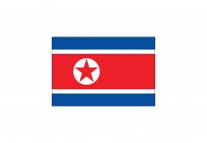 Flag of North Korea Free Vector | Vector free files