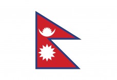 Flag of Nepal Free Vector | Vector free files