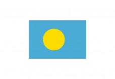 Flag of Palau Free Vector | Vector free files