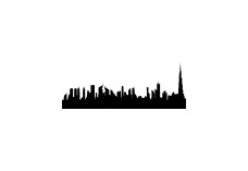 Dubai Skyline | Vector free files