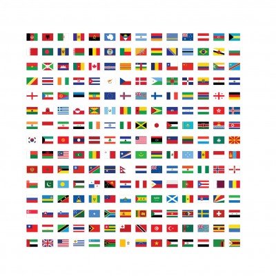 COUNTRY FLAGS | VECTORS FREE FILES